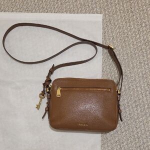 FOSSIL Brown Piper Toaster Crossbody Bag